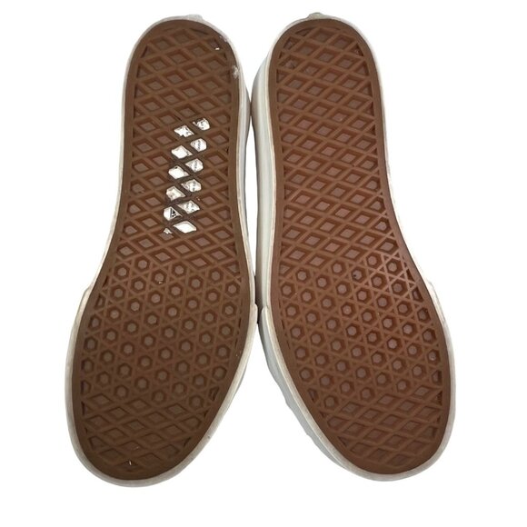 Vans Old Skool Womens sz 6 Stackform Wedge Burro Tan Brown Suede Skate Sneakers - Picture 8 of 10